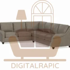 Premium Leather L-Shaped Sectional